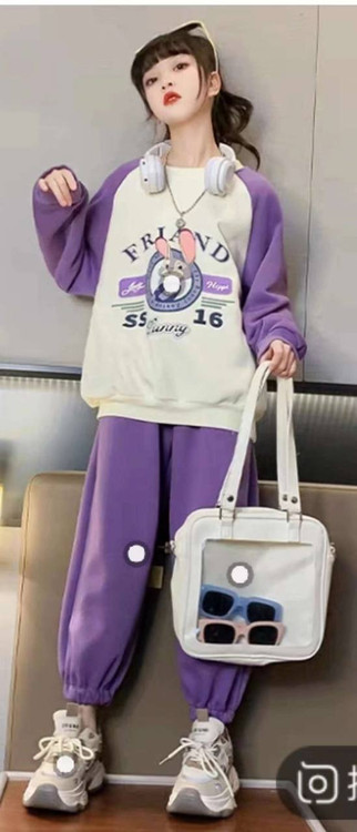 ست دخترانه طرح خرگوش باگزبانی با کیفیت و قیمت مناسب