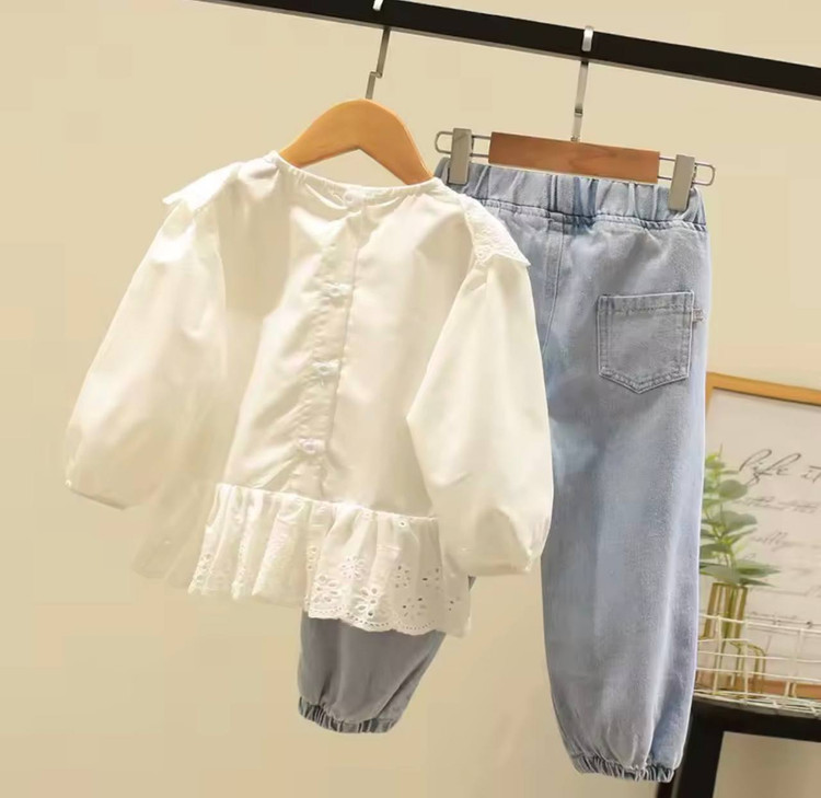 شلوار جین مرواریدی